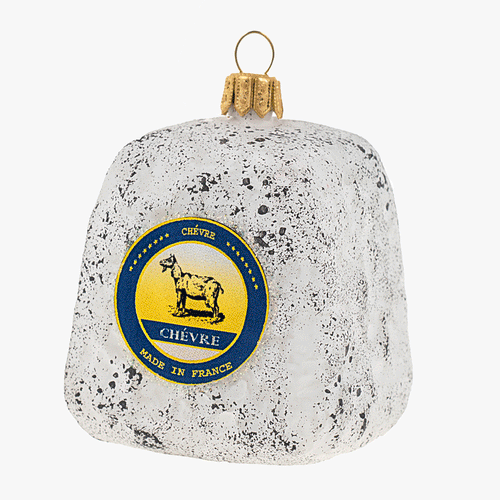 john derian Chèvre Cheese Ornament Add to cart All Holiday ornaments and items are final sale and are not eligible for return or exchange.  Details 2.5" H