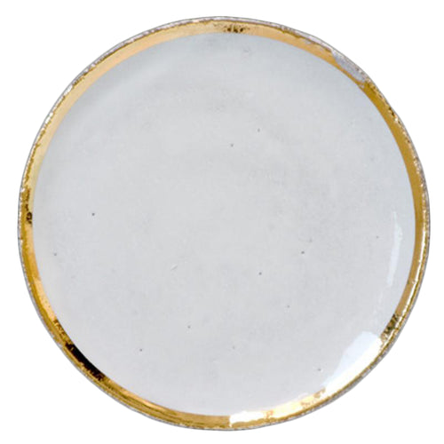 john derian Crésus Saucer Add to cart Soucoupe Details 4.5" Diameter x 0.8" Deep Black Terra Cotta with White Enameled Glaze Each item will feature unique variations Made in Paris Care Dishwasher safe on a moderate wash cycle.