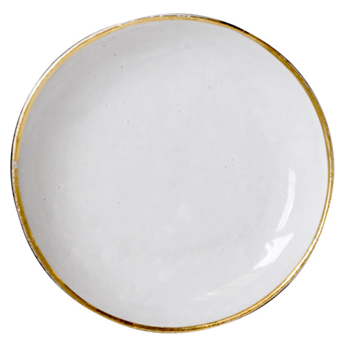john derian Cresus Soup Plate Add to cart Assiette Creuse Details 7.6" Diameter x 1" Deep Black Terra Cotta with White Enameled Glaze Each item will feature unique variations Made in Paris Care Dishwasher safe on a moderate wa