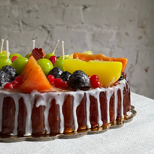 John Derian Crostata Frutta Orange Fruit Pie Candle Add To Cart Details 9" W X 1.4" H Paraffin Wax Each Item Will Feature Unique Variations Made In Italy Care Remove All Paper Before Burning. Not Intended For Children.   Cere