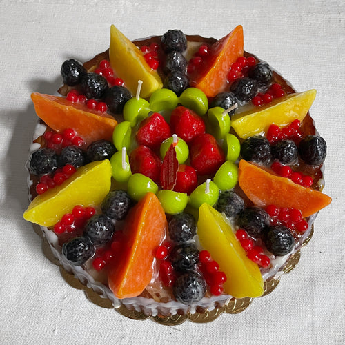 John Derian Crostata Frutta Orange Fruit Pie Candle Add To Cart Details 9" W X 1.4" H Paraffin Wax Each Item Will Feature Unique Variations Made In Italy Care Remove All Paper Before Burning. Not Intended For Children.   Cere