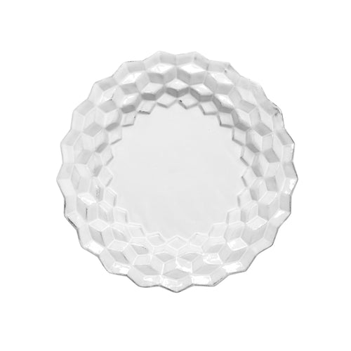 john derian Cube Saucer Add to cart Soucoupe Details 5.9" Diameter x 0.6" Deep Black Terra Cotta with White Enameled Glaze Each item will feature unique variations Made in Paris Care Dishwasher safe on a moderate wash cycle. No
