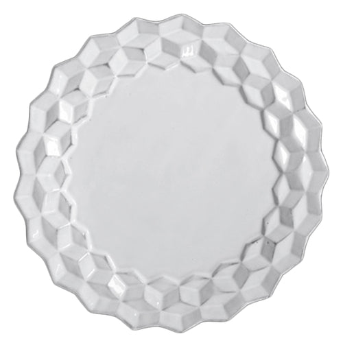 john derian Cube Side Plate Add to cart Assiette à Dessert Details 9.1" Diameter x 0.4" Deep Black Terra Cotta with White Enameled Glaze Each item will feature unique variations Made in Paris Care Dishwasher safe on a moderate