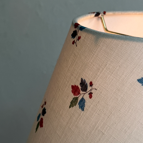 John Derian Custom Décors Barbares Lampshade In Feuilles Nina Medium - $650.00 Large - $850.00
