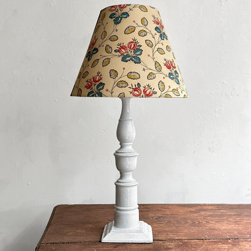 John Derian Custom Décors Barbares Lampshade In Les Grosseilles Red & Blue Medium - $650.00 Large - $850.00