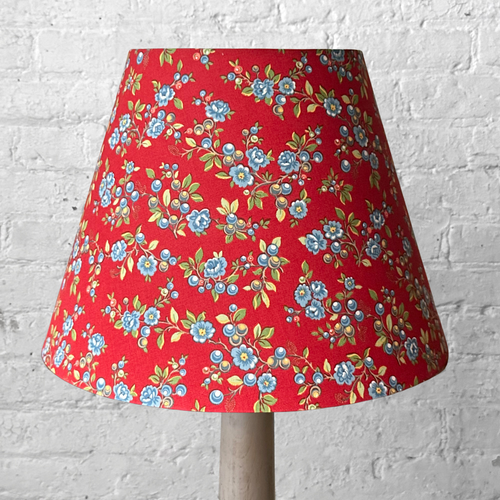 john derian Custom Décors Barbares Lampshade in Serafane Red Medium - $650.00 Large - $850.00