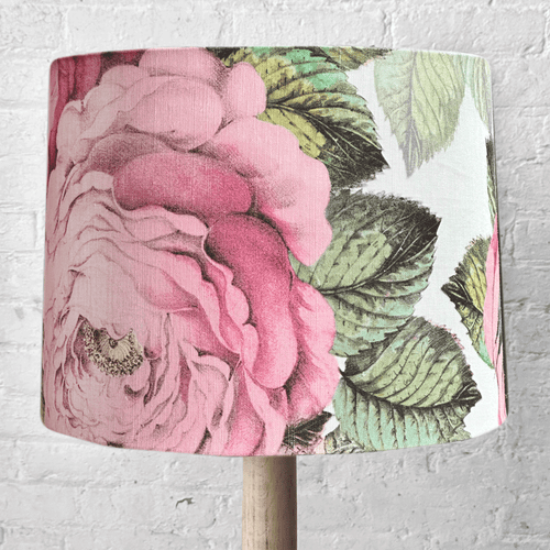 john derian Custom John Derian for Designers Guild "The Rose Tuberose" Lampshade Add to cart Details approx. 16" W x 13" H Made from John Derian for Designers Guild ﻿"The Rose Tuberose" collaboration fabric. Fabric made in the