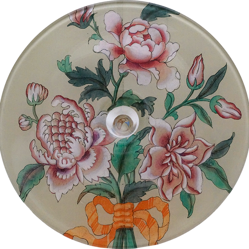 John Derian Dianthus (French Wallpaper Detail) Stacking Cake Pedestal