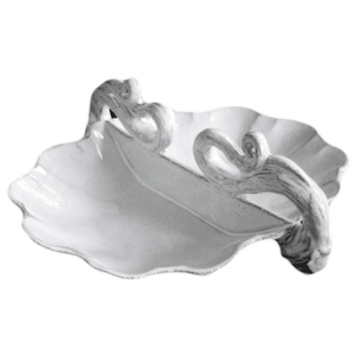 john derian Dragon Legumier Add to cart Légumier Details 13" x 12.2" x 4.3" Black Terra Cotta with White Enameled Glaze Each item will feature unique variations Made in Paris Care Dishwasher safe on a moderate wash cycle. Not m