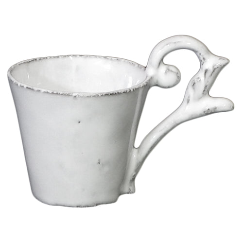 john derian Emilie Espresso Cup Add to cart Gobeletr Details 3.3" x 2.2" x 2.6" Black Terra Cotta with White Enameled Glaze Each item will feature unique variations Made in Paris Care Dishwasher safe on a moderate wash cycle. No