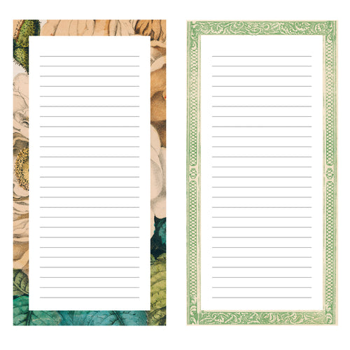John Derian Everything Roses Notepad Add To Cart Details 80 Ruled And Easy To Tear Off Page 8.25" L X 4.25" W 4 Unique boarder Designs Published By Artisan Take a Journey Into John's expansive archive Of Antique Prints With