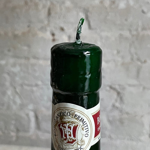 John Derian Fiaschetto Vino White Wine Basket Bottle Candle Add To Cart Details 10" H Paraffin Wax Each Item Will Feature Unique Variations Made In Italy Care Remove All Paper Before Burning. Not Intended For Children.   Cerer