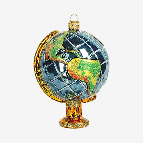 john derian Globe Ornament Add to cart IMPULS travel ornaments are nostalgic keepsakes that instantly transport you to your favorite destinations while also inspiring dreams of places yet to visit. The finely crafted emblem of t
