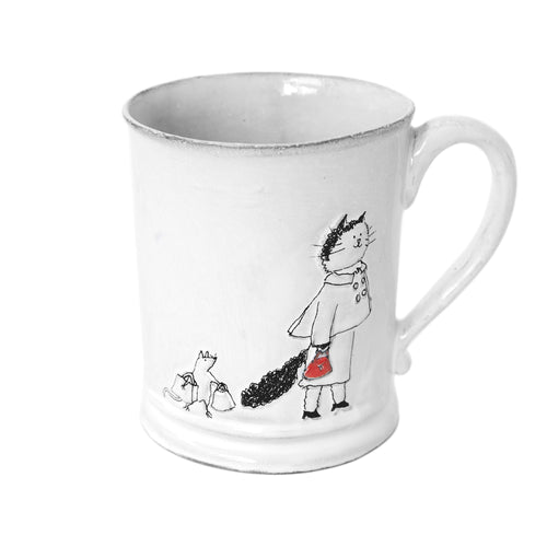 john derian Grace Coddington Mug "Keeping Up" Add to cart Grace Coddington lends her whimsical illustrations to a delightful collaboration with Astier de Villatte creating a charming collection that includes six teacups two teap