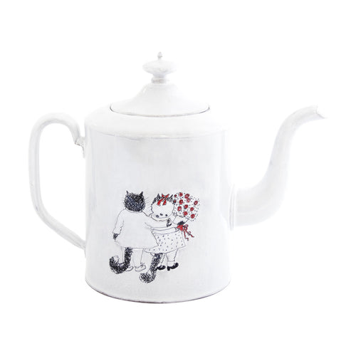 John Derian Grace Coddington Teapot "Jimi's Bouquet" Add To Cart Grace Coddington Lends Her Whimsical Illustrations To A Delightful Collaboration With Astier De Villatte Creating A Charming Collection That Includes Six Teacups T