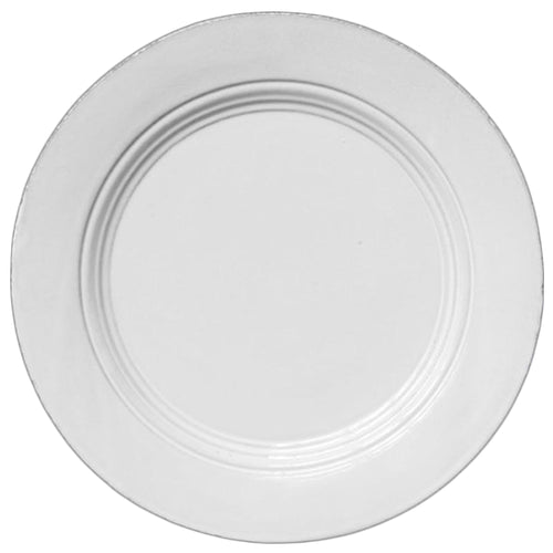 john derian Grand Chalet Large Dinner Plate (Undecorated) Add to cart Grande Assiette Details 12" Diameter x 1" Deep Black Terra Cotta with White Enameled Glaze Each item will feature unique variations Made in Paris Care Dishwa