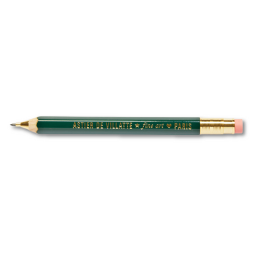 john derian Green Robusto Mechanical Pencil Add to cart The Blue Robusto Mechanical Pencil by Astier de Villatte is a stylish writing instrument designed for durability and comfort perfect for everyday use find it's refills here