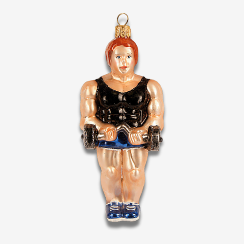 john derian GYM Boy Ornament Add to cart This playful GYM Boy ornament features a muscle man lifting weights making it a unique addition to your holiday decor perfect for gym enthusiasts or those aspiring to be one it adds a lig