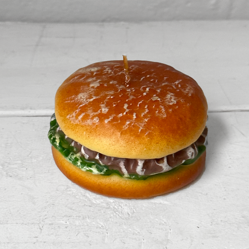 John Derian Hamburger Candle Add To Cart Details 3.5" L X 3.5" H Paraffin Wax Each Item Will Feature Unique Variations Made In Italy Care Remove All Paper Before Burning. Not Intended For Children. Cereria Introna Has Been Produ