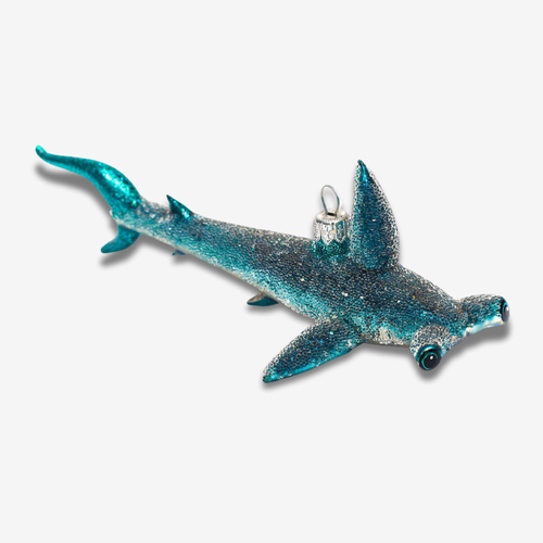 john derian Hammerhead Shark Ornament Add to cart All Holiday ornaments and items are final sale and are not eligible for return or exchange.  Catch of the day Add a touch of the nautical charm to your holiday décor with this