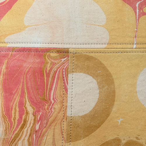 John Derian Hand Marbled One-of-a-Kind Pillow (SW06) Add To Cart Swarm's Hand-marbled Pillows Are Each A One-of-a-kind Creation. Crafted With Care Swarm Utilizes Centuries-old Marbling Techniques To Create A Mesmerizing Dance Of