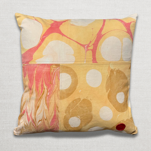 john derian Hand Marbled One-of-a-Kind Pillow (SW06) Add to cart Swarm's hand-marbled pillows are each a one-of-a-kind creation. Crafted with care Swarm utilizes centuries-old marbling techniques to create a mesmerizing dance of