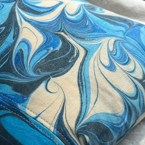 John Derian Hand Marbled One-of-a-Kind Pillow (SW713) Add To Cart Swarm's Hand-marbled Pillows Are Each A One-of-a-kind Creation. Crafted With Care Swarm Utilizes Centuries-old Marbling Techniques To Create A Mesmerizing Swirl O