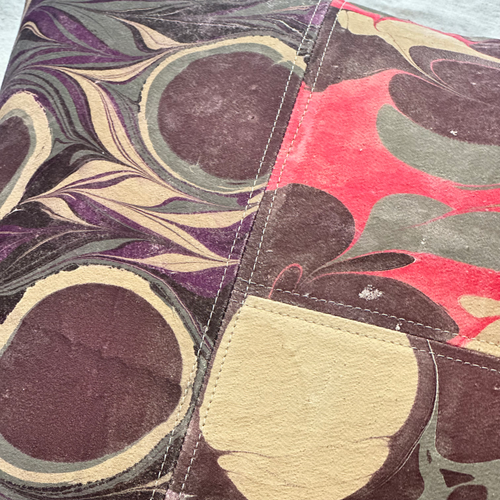 John Derian Hand Marbled One-of-a-Kind Pillow (SW728) Add To Cart Swarm's Hand-marbled Pillows Are Each A One-of-a-kind Creation. Crafted With Care Swarm Utilizes Centuries-old Marbling Techniques To Create A Mesmerizing Swirl O