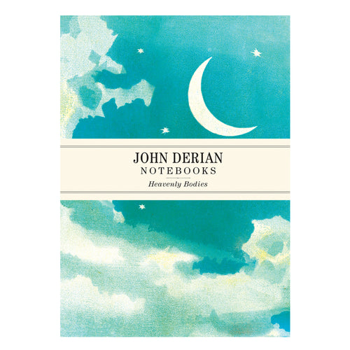 john derian Heavenly Bodies Notebook Set Add to cart Details Set of 3 notebooks 8.5" L x 6" W x .125" thick 64 blank unruled pages Stitched spine 6 unique front and back covers Published by Artisan Take a journey into John's