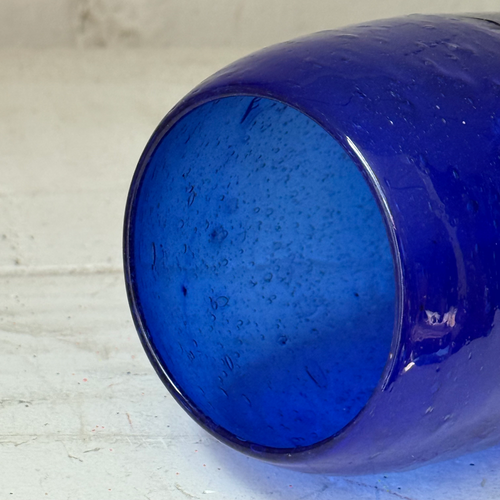 John Derian Herati Glass Tumbler In Lapis Blue Add To Cart Details Handblown Each Item Will Feature Unique Variations. Made In Afganastan Tunisia And Turkey Please Note That Because This Item Is Handmade The dimensions Will Var