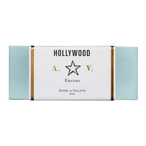 john derian Hollywood Incense Add to cart Contains scents of iris patchouli cedarwood eucalyptus and Southern California vegetation. Details 6" x 2.5" x .7" Each box contains 125 sticks. 30 minute burn time. 100% natural. Care