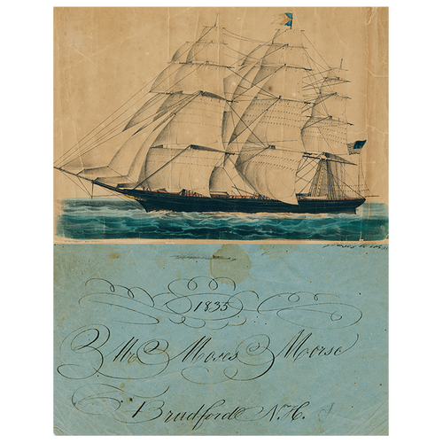 john derian Homeward Bound / Mr Moses Morse (p 16) 11" x 14" Rect. Tray