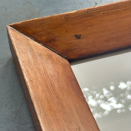 John Derian "Ice Tray" In An Antique Frame Ready To Ship Linocut