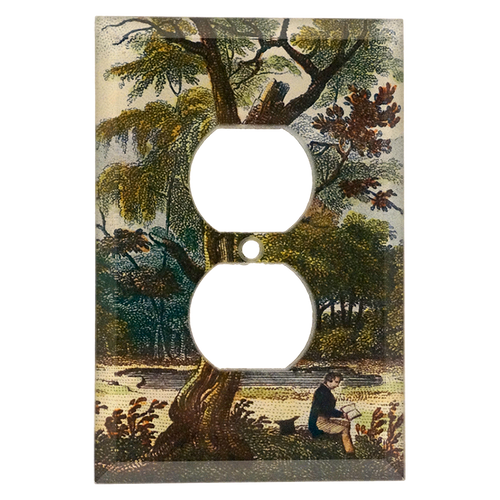 john derian #3 Expandable Empire Outlet Plate Cover