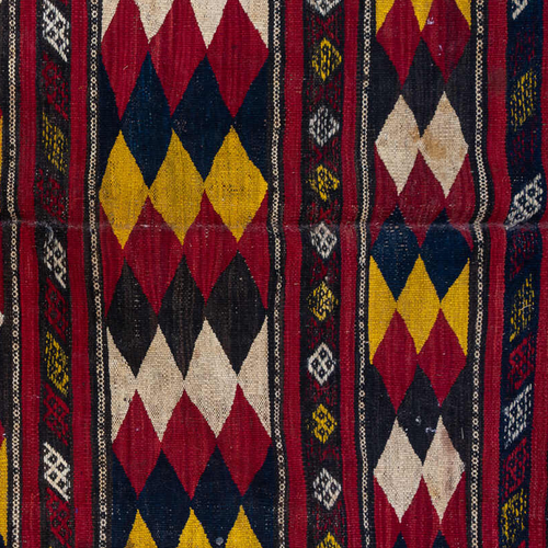 John Derian 5'10 X 10' Afghan Kilim Rug Kilim