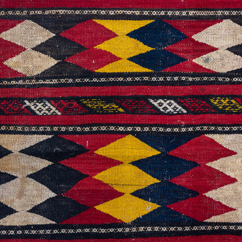 John Derian 5'10 X 10' Afghan Kilim Rug Kilim