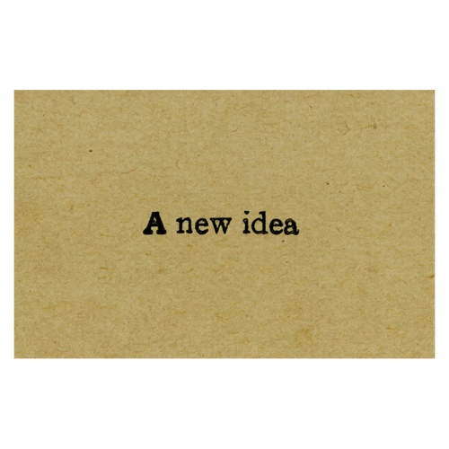 john derian A New Idea Postcard (Pack of 10)