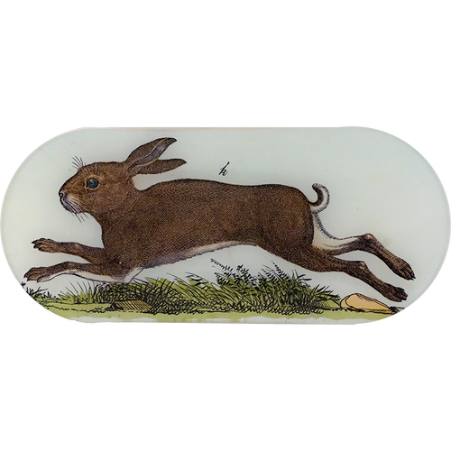 john derian A Rabbit 6 x 12" Oblong Tray