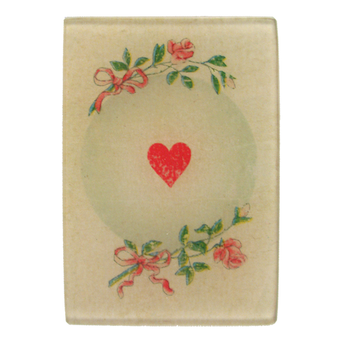john derian Ace of Hearts 3.5 x 5" Tiny Rect. Tray
