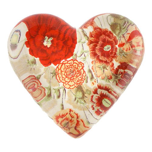 john derian Agrostemma Heart Charm