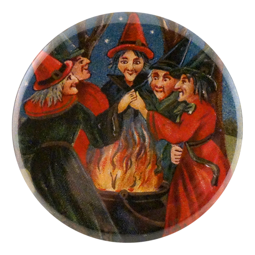 john derian All Halloween Greeting Mirror & Pin