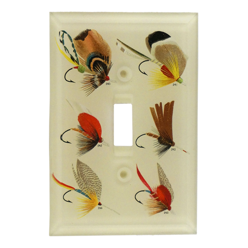 john derian Bass Fly #240 Switch Plate Cover