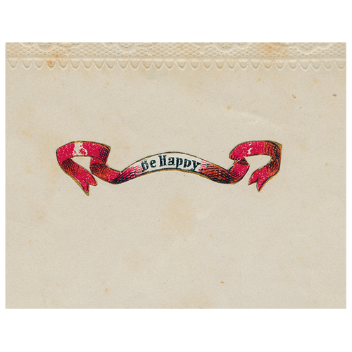 john derian Be Happy (p 70) 11" x 14" Rect. Tray