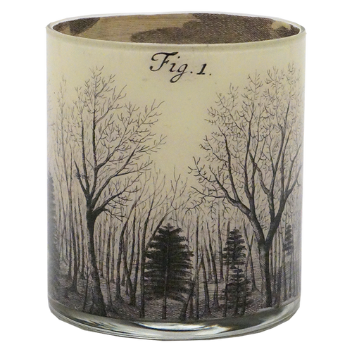 john derian Black & White Trees Desk Cup