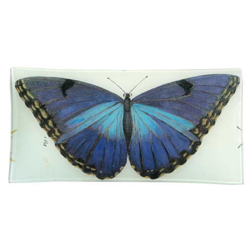 john derian Blue Butterfly 6 x 12" Pencil Tray