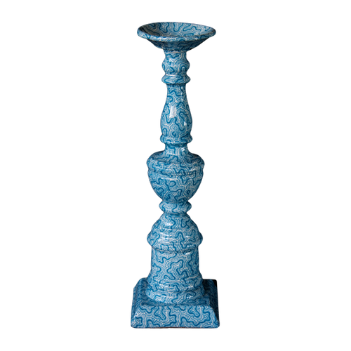 john derian Blue Coral Candlestick Candlesticks