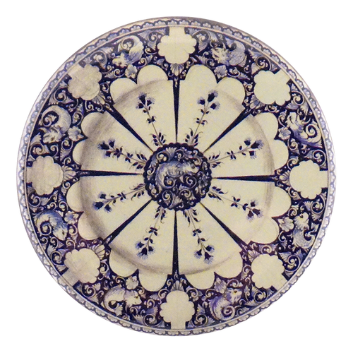 john derian Blue Fish Mirror & Pin
