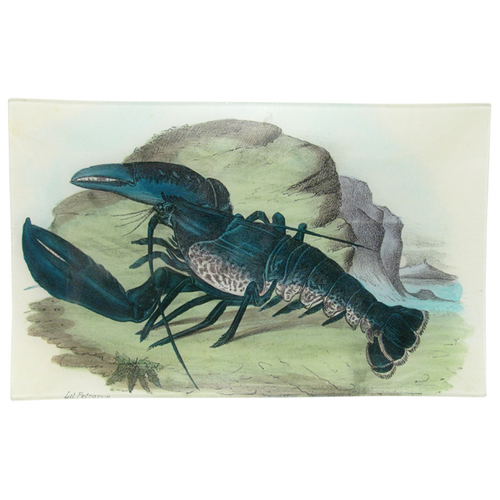 john derian Blue Lobster 10 x 16" Rect. Tray