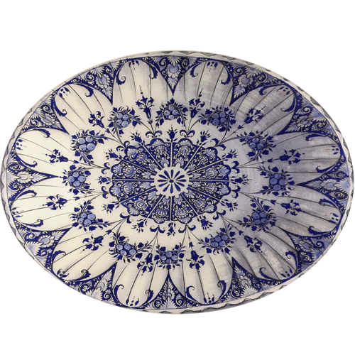 john derian Blueberry 14 x 19" Oval