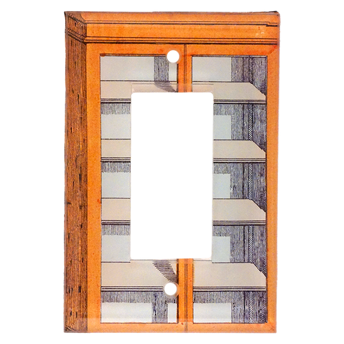 john derian Bookcase Single Rocker Cover